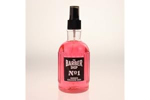The Barber Shop No.1 Eau de Cologne Spray Herren 250ml | after shave herren | Duftwasser | Rasierwasser Männer | Barber Herrendüfte | Bodyspray - Barbershop - Friseur Kolonya | Frisch & Würzig