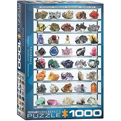 Eurographics minéraux Puzzle (1000 pièces)