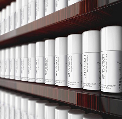 Beste Retinol Creme für Tag & Nacht von Poppy Austin® – Riesig 100ml – 2,5% Retinol, Vitamin E, Grüner Tee & Sheabutter – Anti-Aging-Feuchtigkeitscreme für das Gesicht & 2016 Besten Anti-Falten-Creme - 8