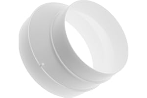 Repa Market 6 do 5 cali / 150 do 125 mm plastikowy okrągły reduktor kanału - podwyższenie rur PVC DWV (odpływ, odpady i wentylacja) sprzęgło redukujące