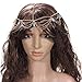 Fashion Gothic Women Ladies Crown Head Chain Headpiece Headdress Headwrap Hair Chain Jewelry