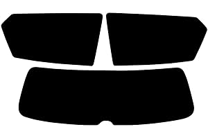 PSSC WINDOW FILM PSSC Pre Cut Rear Car Window Films for VW Golf 3 Door Hatch 2013 to 2016 MK7 20% Dark Tint