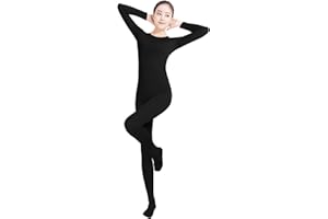 LUCKY BABY STORE Mädchen-Frauen gut passen Lycra Spandex One Piece Ganzanzug Ganzkörper Zentai Bodysuit