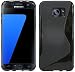 Produktbild ENERGMiX S-Line TPU SchutzHülle für Samsung Galaxy S7 Edge G935F Silikon Hülle Etui Case Cover Silikontasche Silikonschale in Schwarz