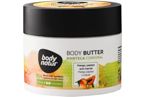 BODYNATUR Body Butter Manteca Corporal Mango, Papaya Y Marula 200 Ml