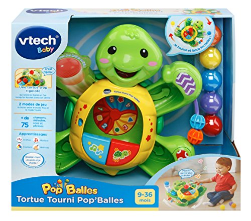 51cddIXK XL VTech - 506105 - Pop'Balles - Tortue Tourni