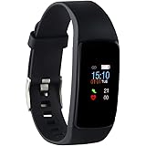 timex unisex blink black smart band tw00sos07