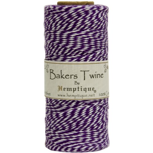 Hemptique Baumwolle Baker 's Twine Spule 2 lagig 410 "Weltkarte, andere, mehrfarbig
