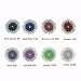 Produktbild ChenXi Shop Radialborsten-/Rundbürsten-Set, 26 Stück, Sortiment, Körnung 80/120/220/320/400/600/1000/2500