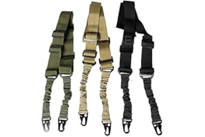 AR TACTICAL GMBH BW 2 Punkt Waffengurt Gewehrgurt multifunktional Taktischer Bungee Sling (Coyote)