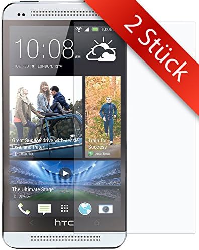 2 Pack- HTC M7 Screen Protector- Tempered Glass| 0.2mm | Bubble free | Full HD Transparenz | Anti-fingerprint - HTC M7 Screen Protector – MOVOJA- HTC M7