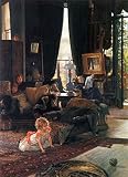 Das Museum Outlet – Versteckspiel Von Tissot – Leinwand (61 x 45,7 cm)