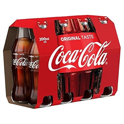 Coca-Cola Bouteille Verre 8 x 20 cl