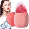 Rolamo Ice Roller For Face Massager Silicone Facial Cube for Eyes Neck Massage Remove Dark Circle Pore Shrink Face Beauty Skin Care Ice Mould Kitchen Tools (Multi)