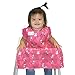BIB-ON, A New, Full-Coverage Bib and Apron Combination for Infant, Baby, Toddler Ages 0-4+. One Size Fits All! (French Mice)
