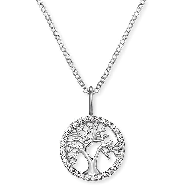 Engelsrufer Orecchini Donna Fiore Di Loto In Argento 925 Con Zirconi - 8,5 Mm - Ipoallergenici