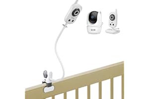 LYEIAA Vigilabebés con cámara soporte para monitor GHB, soporte flexible para monitor de bebé, soporte para cámara de bebé, soporte compatible con GHB Babyphone KA-19-158