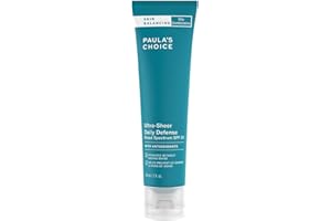 Paula's Choice SKIN BALANCING Crème de Jour SPF 30 - Crème Solaire Élimine les Imperfections, Points Noirs, Pores Dilatés - avec Vitamine E - Peaux Mixtes à Grasses - 60 ml