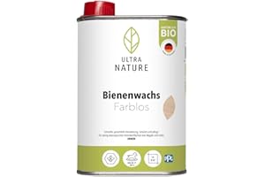 ESOYL ULTRA NATURE Bienenwachs 0,25L, Farblos, Holzwachs, Bio, Lösemittelfrei, Holzschutz, Holzpflege