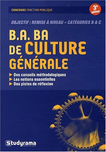 B.a Ba de Culture Generale 3edt B.a Ba de Culture Generale 3edt