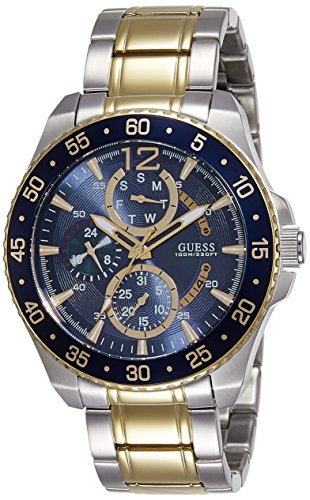 Guess Herren-Armbanduhr Analog Quarz Edelstahl W0797G1 Guess Herren-Armbanduhr Analog Quarz Edelstahl W0797G1