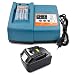Produktbild ERSATZAKKU MAKITA AKKU-PACK BL 1840 18V 4,0 AH LI-ION & makita Ladegerät DC18RC DC18RA 7.2V-18V Akku DC1803 DC1804 DC1201 DC1290 DC1410 DC1412