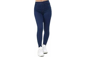 UC Womens Ex High Street Brand High Waisted Denim Jeggings Ladies Skinny Fit Ankle Jeans