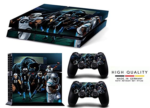 Preisvergleich Produktbild Carolina FootballSony PS4 Playstation-Sticker, Aufklebermaterial aus Vinyl, Fanartikel, Sportfan