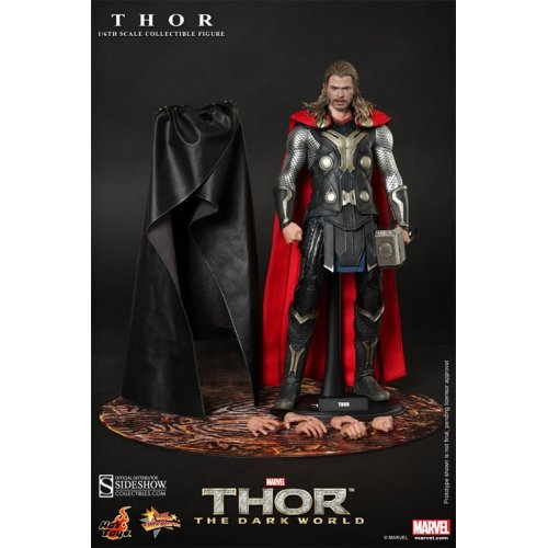 Hot Toys 1:6 Scale Movie Masterpiece Series the Dark World Thor 2 Figure