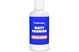 7 ARTISTS Varnish for Acrylic Paint 250 ml Matt Clear Lacquer | Acrylic Varnish | Varnish for Stones | Acrylic Matt Varnish | Matt Varnish for Acrylic Paint | Acrylic Varnish Matt | Acrylic Paint Varnish