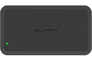 GLYPH Atom Pro 2, unidad de estado sólido externa NVMe (SSD), 2800 MB/s, Thunderbolt 3 (8 TB)