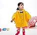 Children Poncho Raincoats Outerwear Baby Rain Jacket Raincoat YELLOW S