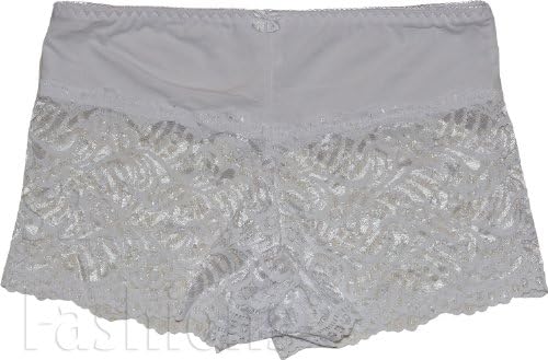 Womens Ladies Full French Lace Floral Pattern Net Design Brief Sexy Knickers Briefs Pants Big Sizes XL to 4XL