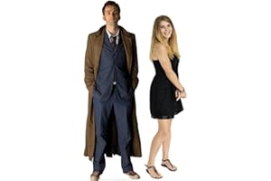 Star Cutouts SC8 The Tenth Doctor David Tennant Lifesize Doctor Who Cardboard Cutout Ideal for Doctor Who Fans, Parties, Collectors and Events