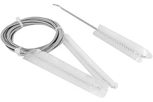 PONACAT Schlauchbürste Universal Beatmungsgerät Atemschlauch Schlauch Edelstahl Reinigungsbürste CPAP Cleaner Zubehör