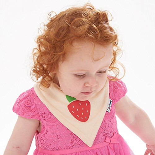 Packung mit 5 Lovjoy Mädchen Lätzchen - 5