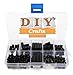DIY Crafts Black M-F Hex Spacers Screw Nut Assortment Kit Gifts2 160Pcs M3 Nylon RS.1510.00