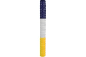 DSC Ring Chevron Cricket Bat Grip | Size: Full | Material: Rubber | Better Shock Absorption | Enhanced Control | Soft Grip | Comfortable Fit | Usage for All Players