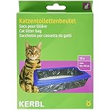 Kerbl 84215 Katzentoilettenbeutel XL bis 59 x 46 cm, 10-er-Pack