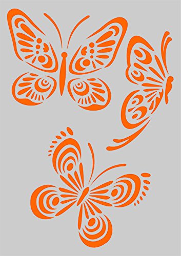 Schablone für Heimwerker Projekte/Schmetterlinge Design