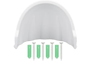 banapoy Cubierta Cámara de Seguridad, Abs Protector Solar Timbre de La Cámara Cubierta de La Lluvia para Al Aire Libre, Universal CCTV Cámara Shield, Cúpula Cámara de Vigilancia Refugio