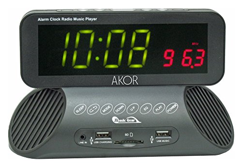 Preisvergleich Produktbild Radiowecker mit Dockingstation Akor