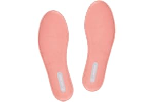 LARGERED Wkładki z pianki z pamięcią kształtu, dla kobiet i mężczyzn, na zimę, miękkie wkładki do butów, podeszwa do butów roboczych, butów trekkingowych, sneakersów, Pianka memory, ciemnoróżowa, 38