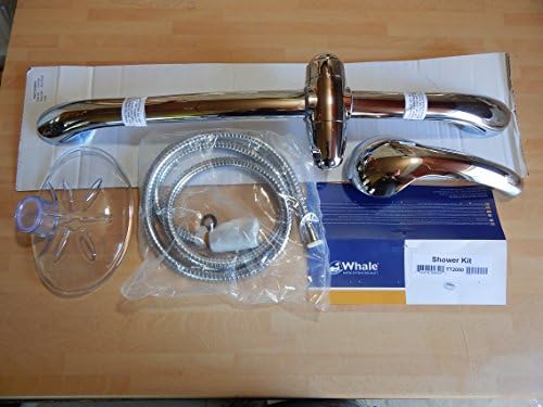 Whale Shower Kit TT2000 Includes Riser Bar, Hand set, Soap Dish, Hose &amp; fittings