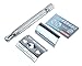 FOONEE Double Edge Blade Razor Shaver W Nonslip Metal Handle,Silver