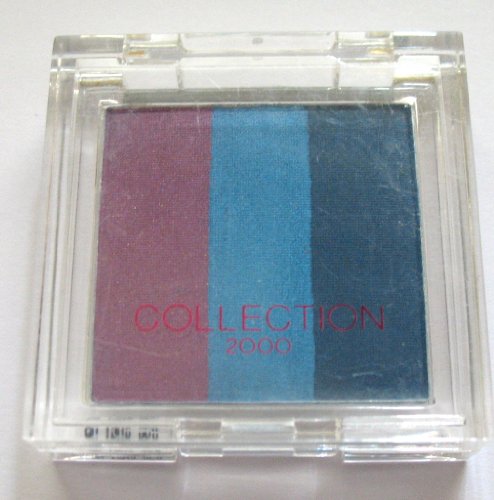 Collection 2000 Color Intense Trio Eyeshadow Palette ~ 7 Night Jewels ~ Purple Teal Blue