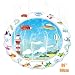 Produktbild Termichy Splash Pad, 39 Zoll Sprinkler und Splash Play Matte, Sommer Garten Wasserspielzeug für Kinder, Baby, Hund und Haustiere (Blauer Himmel)