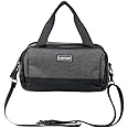 Carfany CPAP Bag for Travel Compatible with Resmed Airmini,Portable CPAP Machine and Accessories Case,Carry Organizer with Luggage Strip, Grey, Functional