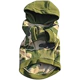 LHWY Hund Haustier Kleidung Hoodie Warm Pullover Welpen Mantel Kleid Tarnung (S)
