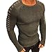 Produktbild MCYs Herren Winter Langarm Strickpullover Sweater Männer Herbst Winter Druck Outwear Bluse Tops Bluse T-Shirt